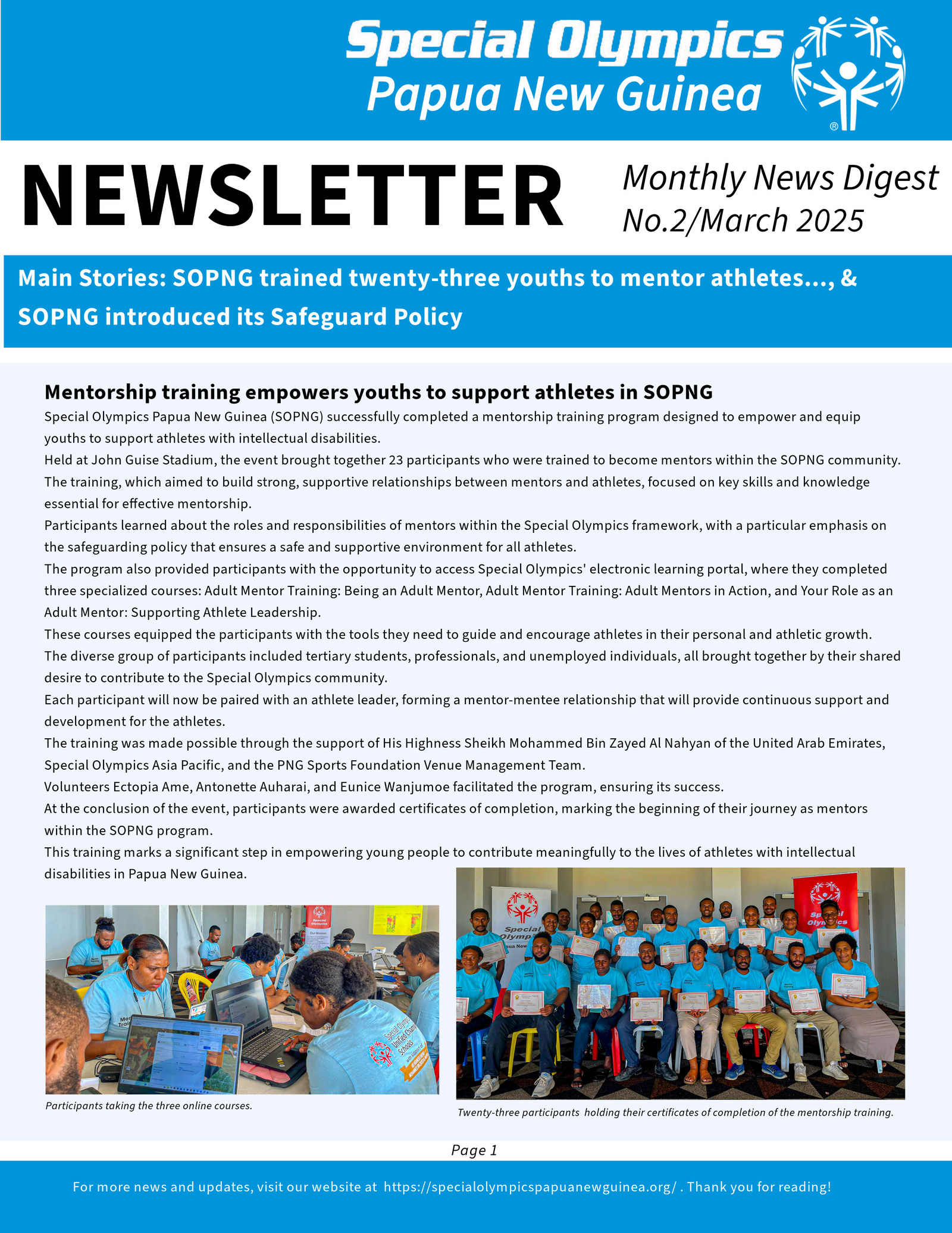 March 2025 Newsletter